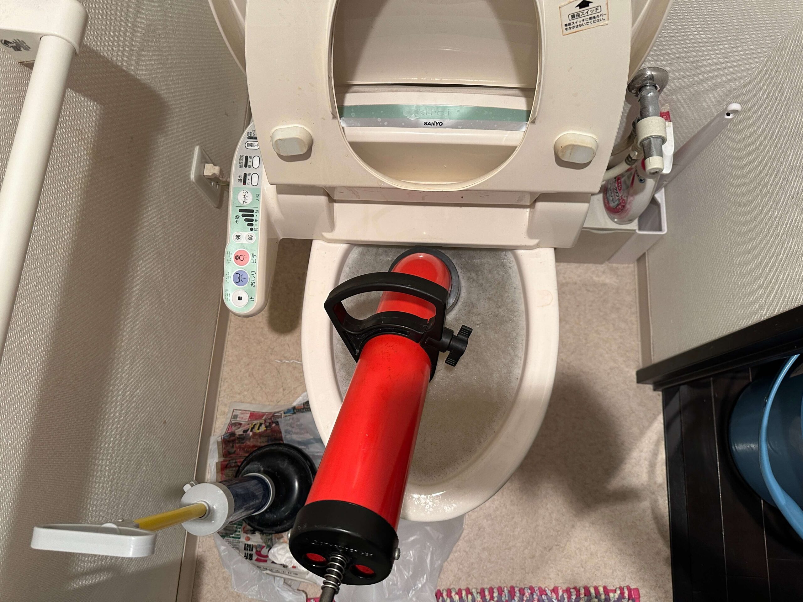 大阪市都島区トイレつまり修理
