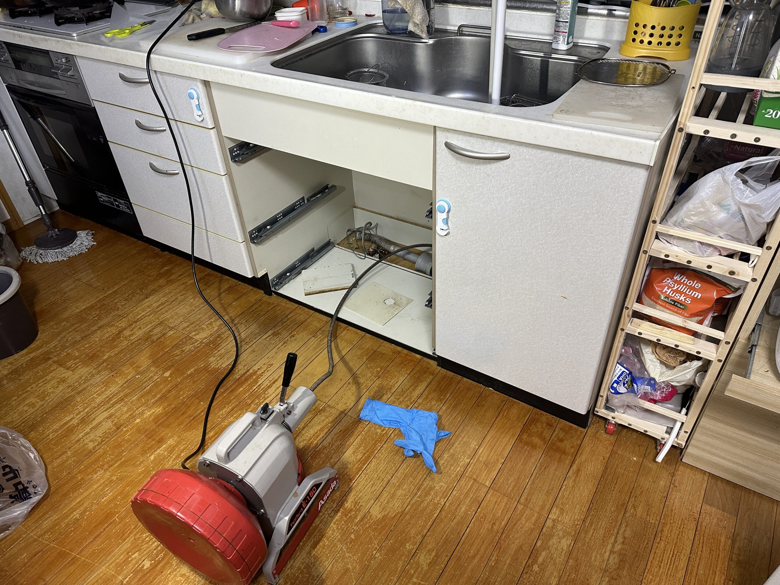 豊中市台所水漏れ修理