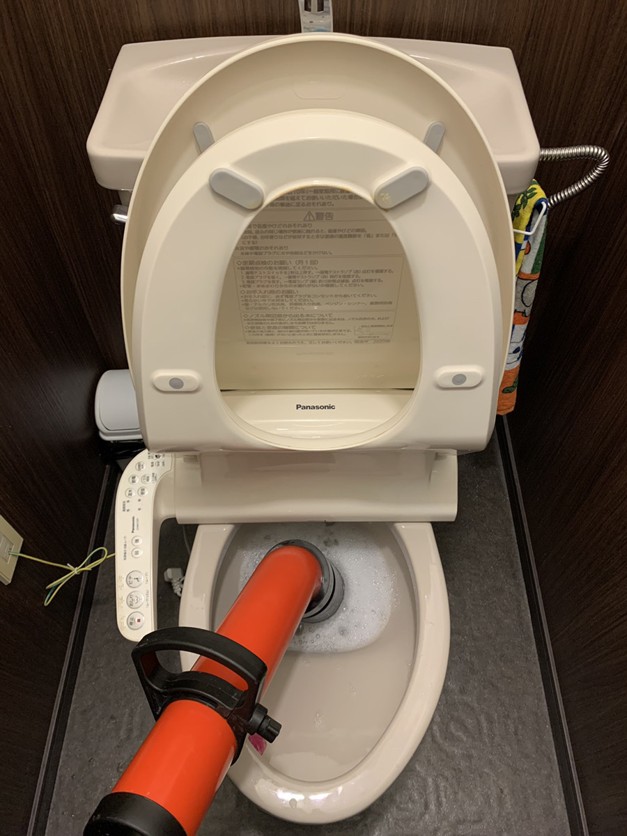 豊中市トイレつまり修理