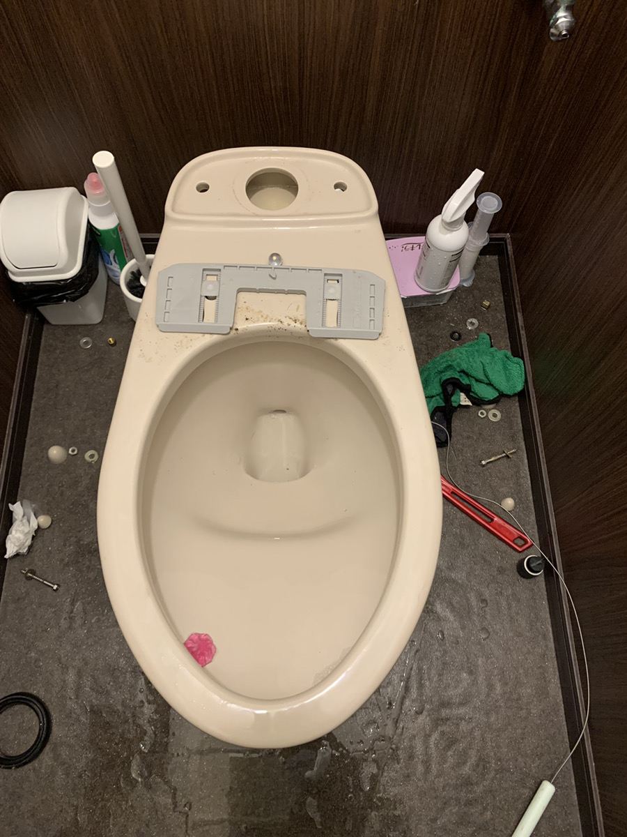 豊中市トイレつまり修理