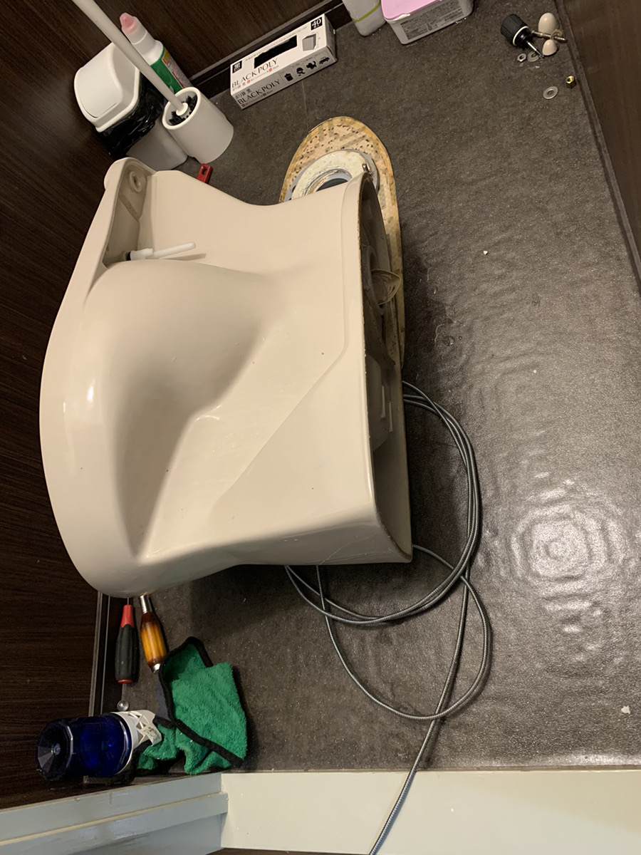 豊中市トイレつまり修理